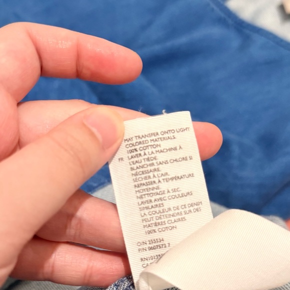 COS Flare Sleeve Denim Dress - Blue (10) - Picture 6 of 6